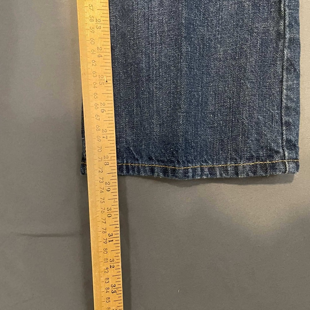 Levis 527 18REG W29 L29 (30x29) Slim Bootcut Jeans 100% Cotton Medium Wash Denim - Picture 5 of 6